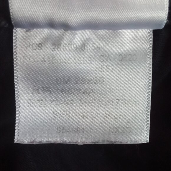 LEVI'S DENIZEN MID RISE SLIM BLACK JEANS - Picture 5 of 8